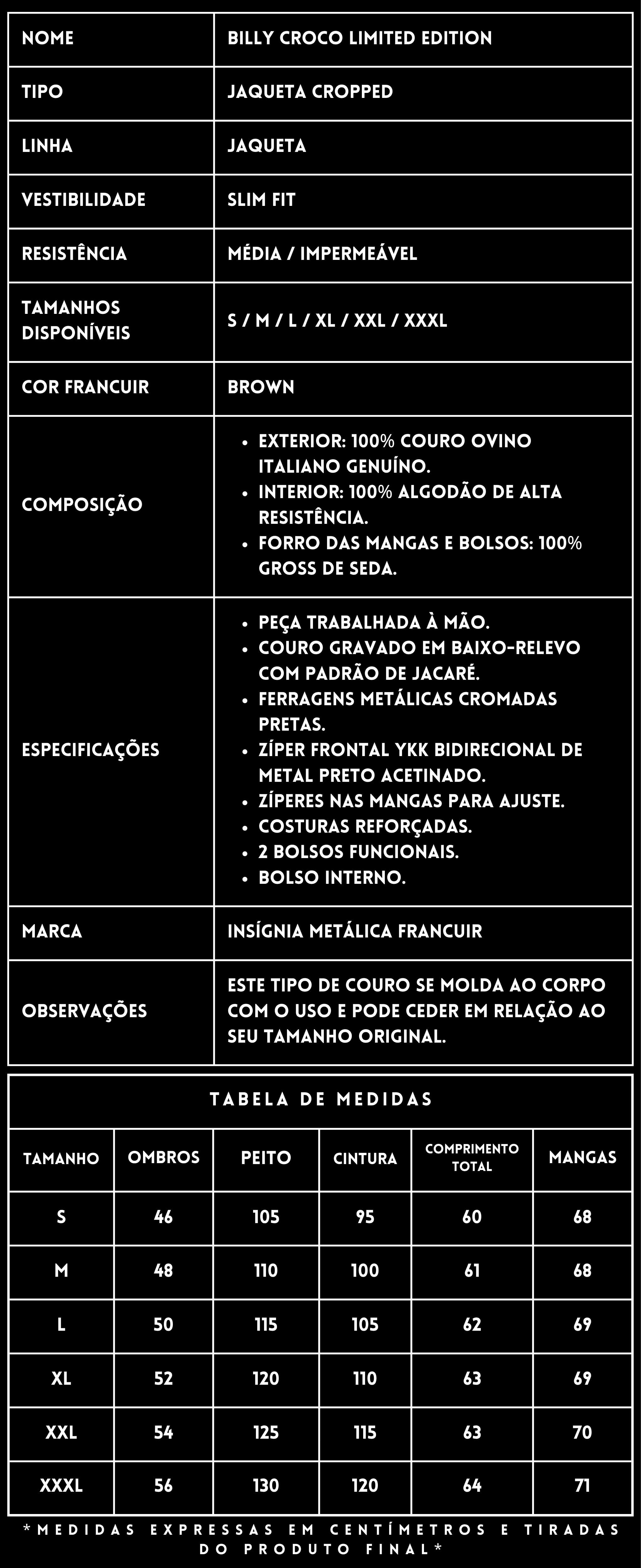 FICHA TÉCNICA_JAQUETA DE COURO_BILLY CROCO_FRANCUIR